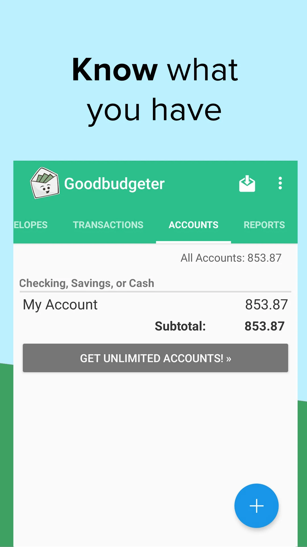 Goodbudget: Budget & Finance screenshot