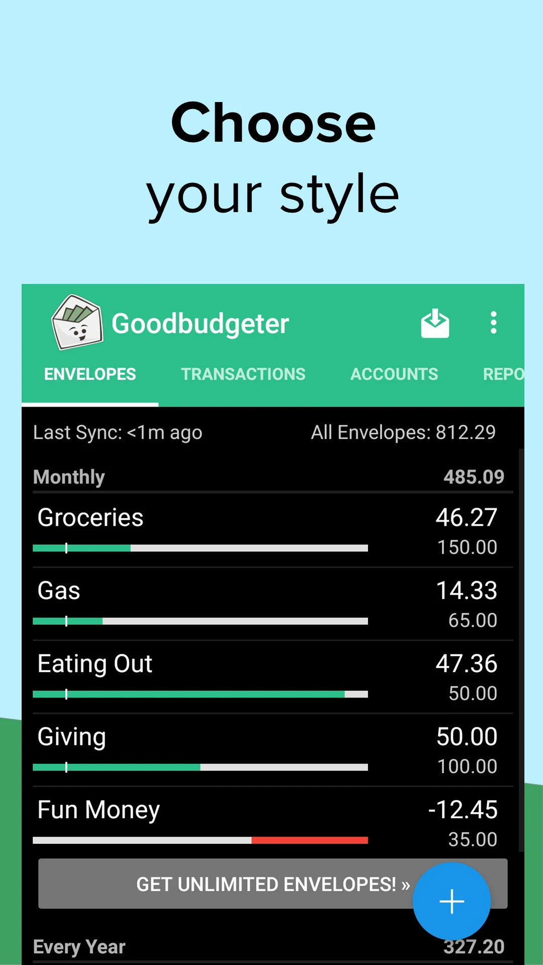 Goodbudget: Budget & Finance screenshot